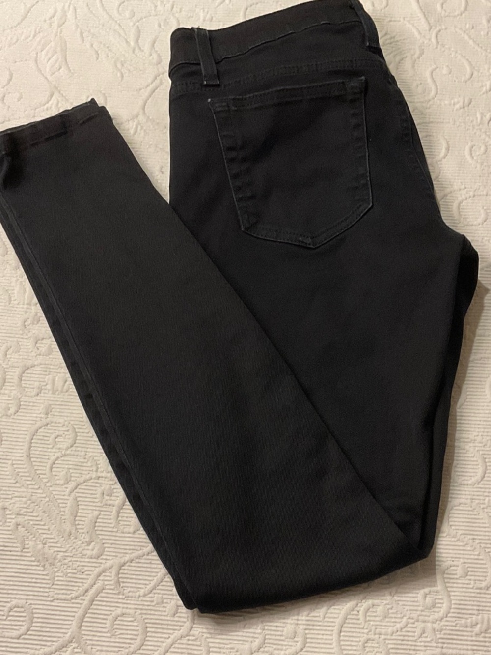 Joe's Jeans Black Skinny Rise Stretch Size 28